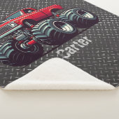 Couverture Sherpa Camion monstre rouge (3/4)