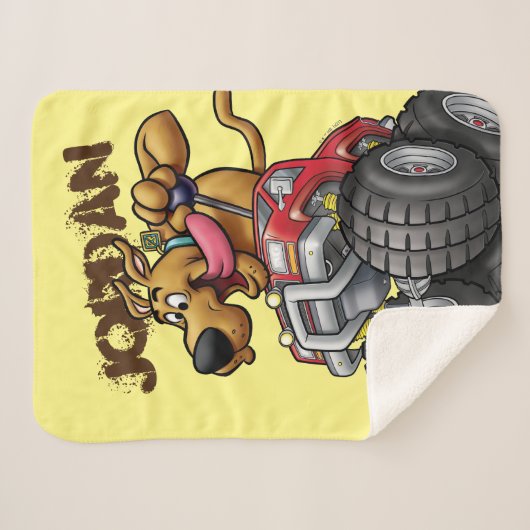 Couverture Sherpa Camion monstre Scooby-Doo (Devant (Horizontal))
