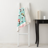 Couverture Sherpa Camions à crème glacée Saupoudrant les filles Pers (En situation)