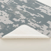 Couverture Sherpa Camo numérique nature (3/4)