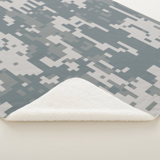 Couverture Sherpa Camo numérique nature (3/4)