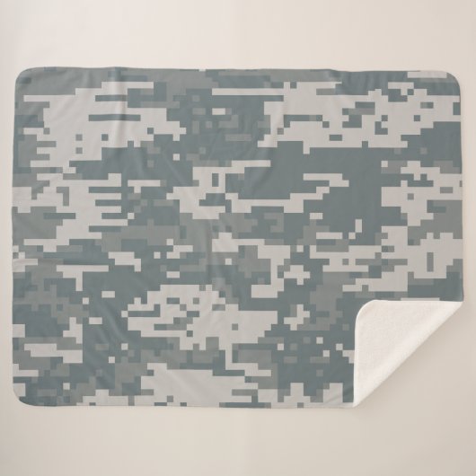 Couverture Sherpa Camo numérique nature (Devant (Horizontal))