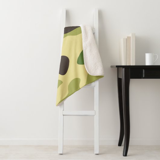 Couverture Sherpa Camouflage (En situation)