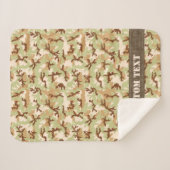Couverture Sherpa Camouflage du désert (Devant (Horizontal))