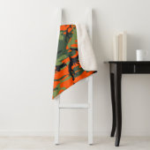 Couverture Sherpa Camouflage orange et vert, Militaire, Armée (En situation)