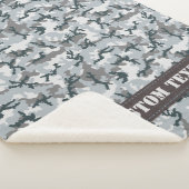 Couverture Sherpa Camouflage urbain (3/4)