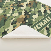 Couverture Sherpa Camouflage urbain (3/4)