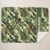 Couverture Sherpa Camouflage urbain (Devant (Horizontal))