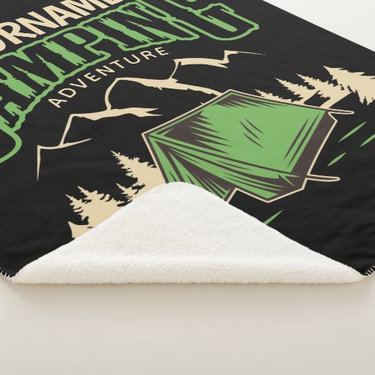Couverture Sherpa Camping personnalisé Camping familial Voyage avent (3/4)