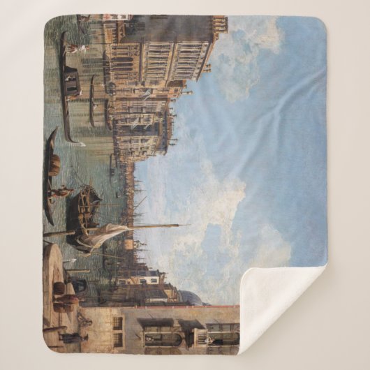 Couverture Sherpa Canaletto Vue sur le Grand Canal (Devant)