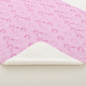 Couverture Sherpa Cancer du sein, Ruban rose, Soutien, Cadeau #cance (3/4)