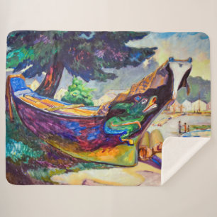 Couverture Sherpa Canot de guerre indien   Emily Carr  