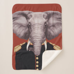 Couverture Sherpa Capitaine Elephant