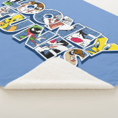 Couverture Sherpa Caractères LOONEY TUNES™ en lettres (3/4)