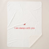 Couverture Sherpa Cardinal Blanket (Devant)