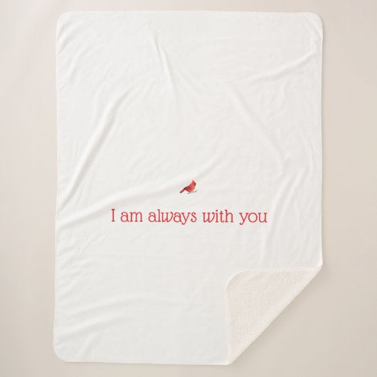 Couverture Sherpa Cardinal Blanket (Devant)