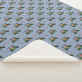 Couverture Sherpa Cardinals Corner (Bleu Clair) (3/4)