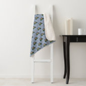 Couverture Sherpa Cardinals Corner (Bleu Clair) (En situation)