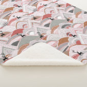 Couverture Sherpa caribou sienne (3/4)