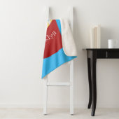 Couverture Sherpa Caricature de frites Cute kawaii fast food (En situation)