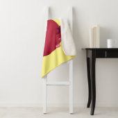 Couverture Sherpa Caricature de fruits à la grenade joyeux (En situation)