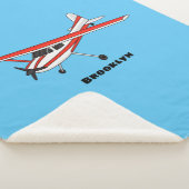 Couverture Sherpa Caricature de l'avion à train de vélo (3/4)