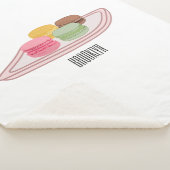 Couverture Sherpa Caricature de Macaron (3/4)