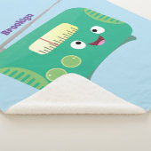 Couverture Sherpa Caricature de radio rétro amusante (3/4)