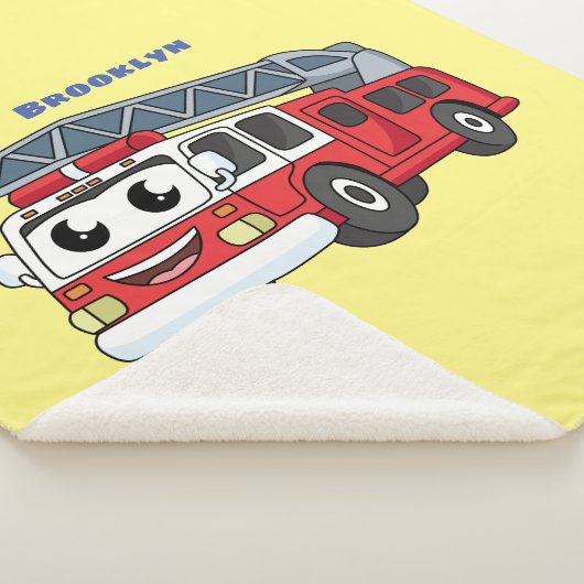 Couverture Sherpa Caricature du moteur de feu joyeux (3/4)