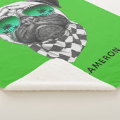 Couverture Sherpa Carlin de Miami | Ajouter Votre Nom (3/4)