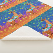 Couverture Sherpa Carousel Stag (3/4)