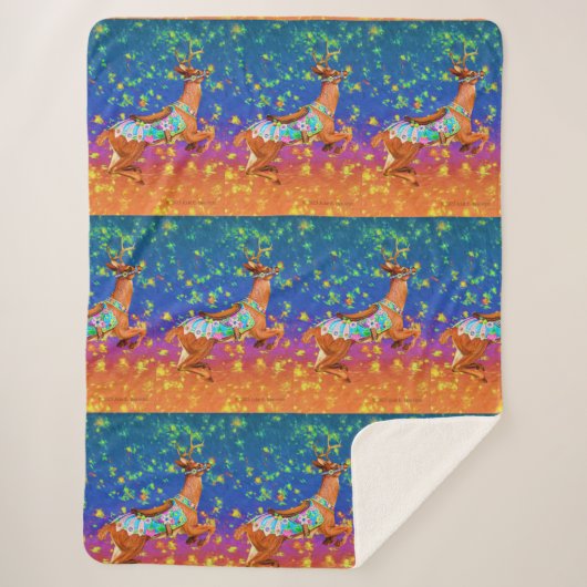 Couverture Sherpa Carousel Stag Sherpa Blanket (Devant)