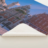 Couverture Sherpa Carré de la mairie de Riga en hiver (3/4)