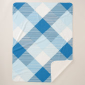 Couverture Sherpa Carré géométrique Résumé 6 (Devant)