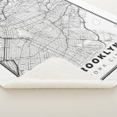 Couverture Sherpa Carte Brooklyn (3/4)