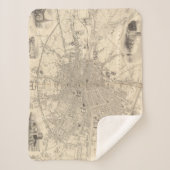 Couverture Sherpa Carte de Dublin, Irlande (Devant)
