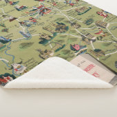 Couverture Sherpa Carte de Dunlop de pays de Shakespeare, Angleterre (3/4)