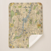 Couverture Sherpa Carte de Glasgow, Angleterre (Devant)