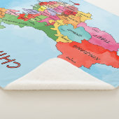 Couverture Sherpa Carte de la Chine (3/4)