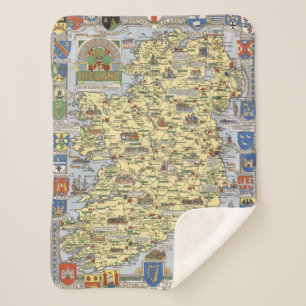 Couverture Sherpa Carte de l'Irlande historique