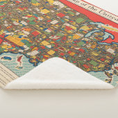 Couverture Sherpa Carte de nourriture des Etats-Unis (3/4)