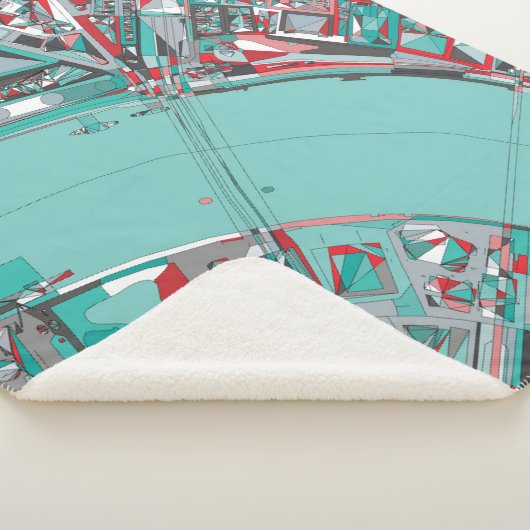 Couverture Sherpa Carte de structure de ville de Londres (3/4)