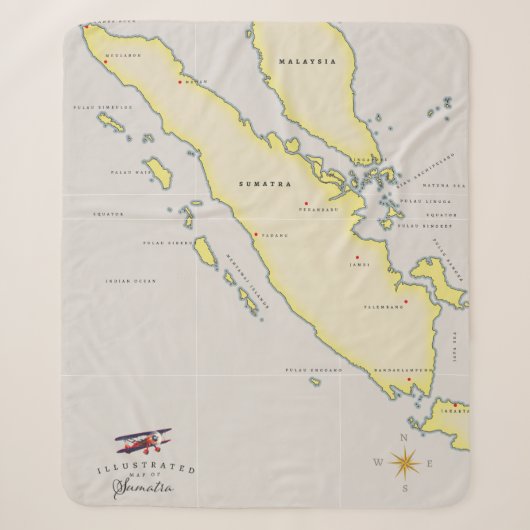Couverture Sherpa carte de Sumatra (Devant)