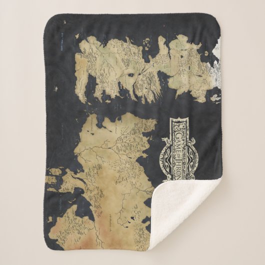 Couverture Sherpa Carte de Westeros (Devant)