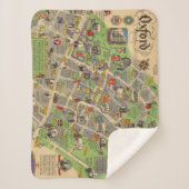 Couverture Sherpa Carte d'Oxford, Angleterre (chemins de fer (Devant)