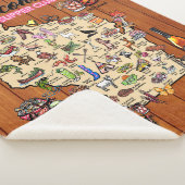 Couverture Sherpa Carte du club de souper du Wisconsin (3/4)