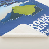 Couverture Sherpa Carte du comté de Crook en Oregon (3/4)