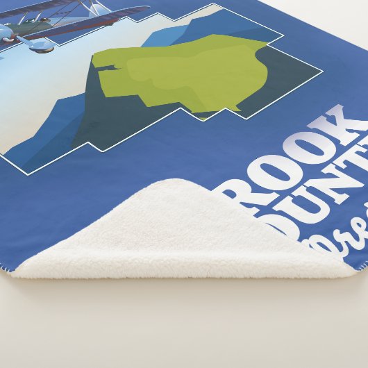 Couverture Sherpa Carte du comté de Crook en Oregon (3/4)