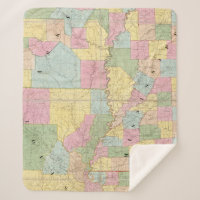 Carte du Mississippi, de la Louisiane et de