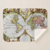 Couverture Sherpa Carte du monde (Devant (Horizontal))